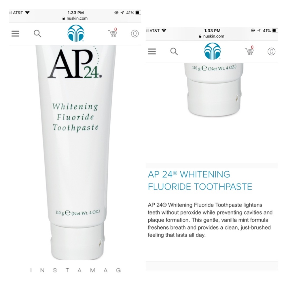 Nuskin Toothpaste